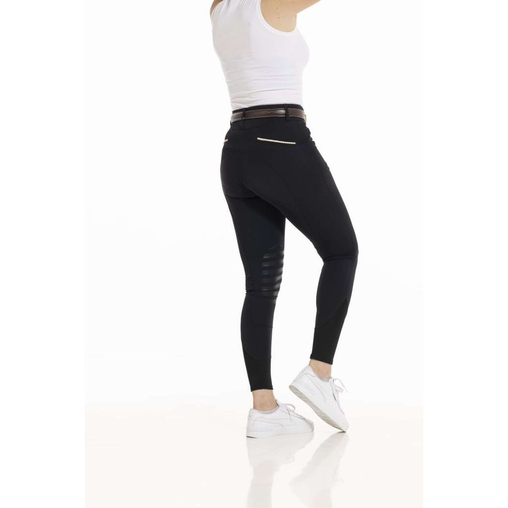 EQUITHÈME Pantalón de Equitación Josephine Negro
