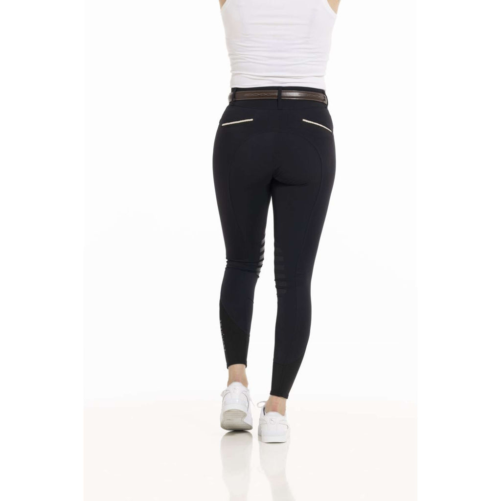 EQUITHÈME Pantalón de Equitación Josephine Negro