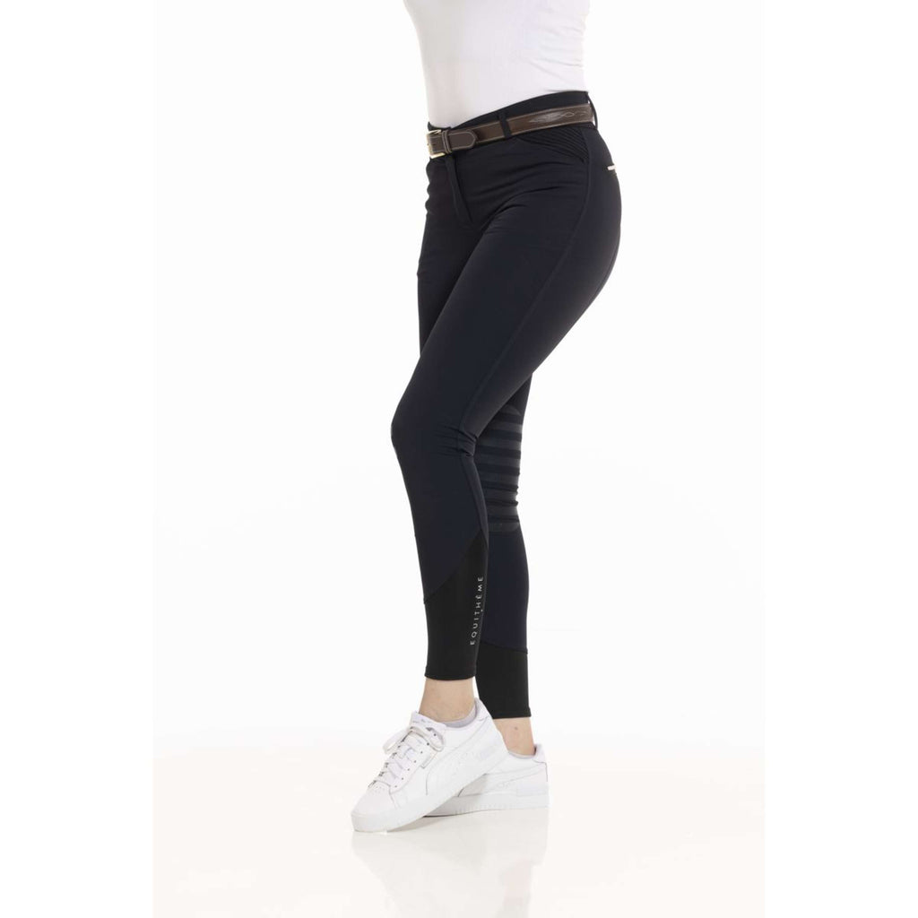 EQUITHÈME Pantalón de Equitación Josephine Negro