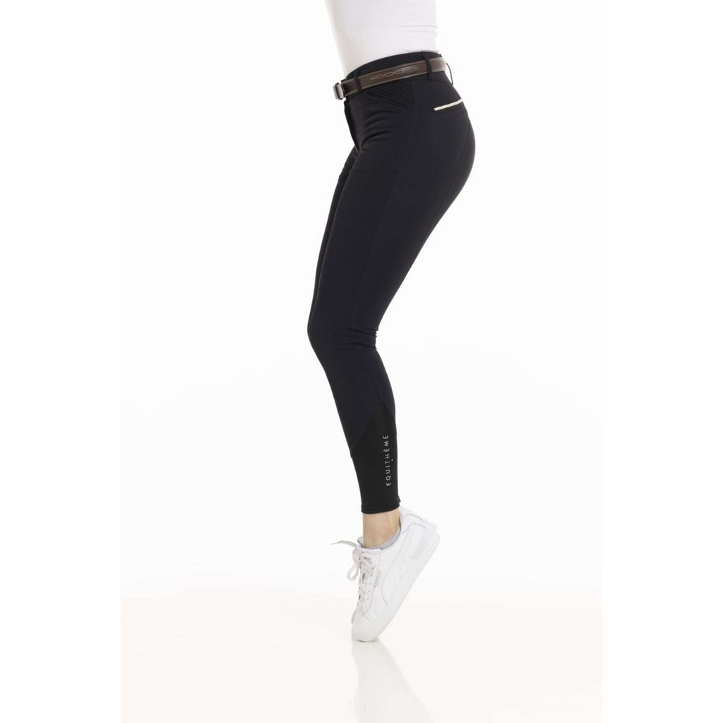 EQUITHÈME Pantalón de Equitación Josephine Negro