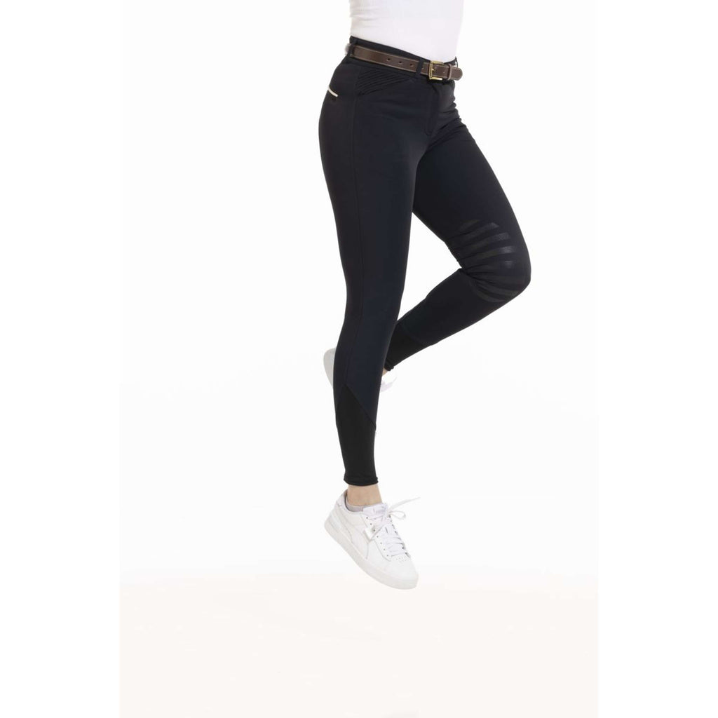 EQUITHÈME Pantalón de Equitación Josephine Negro