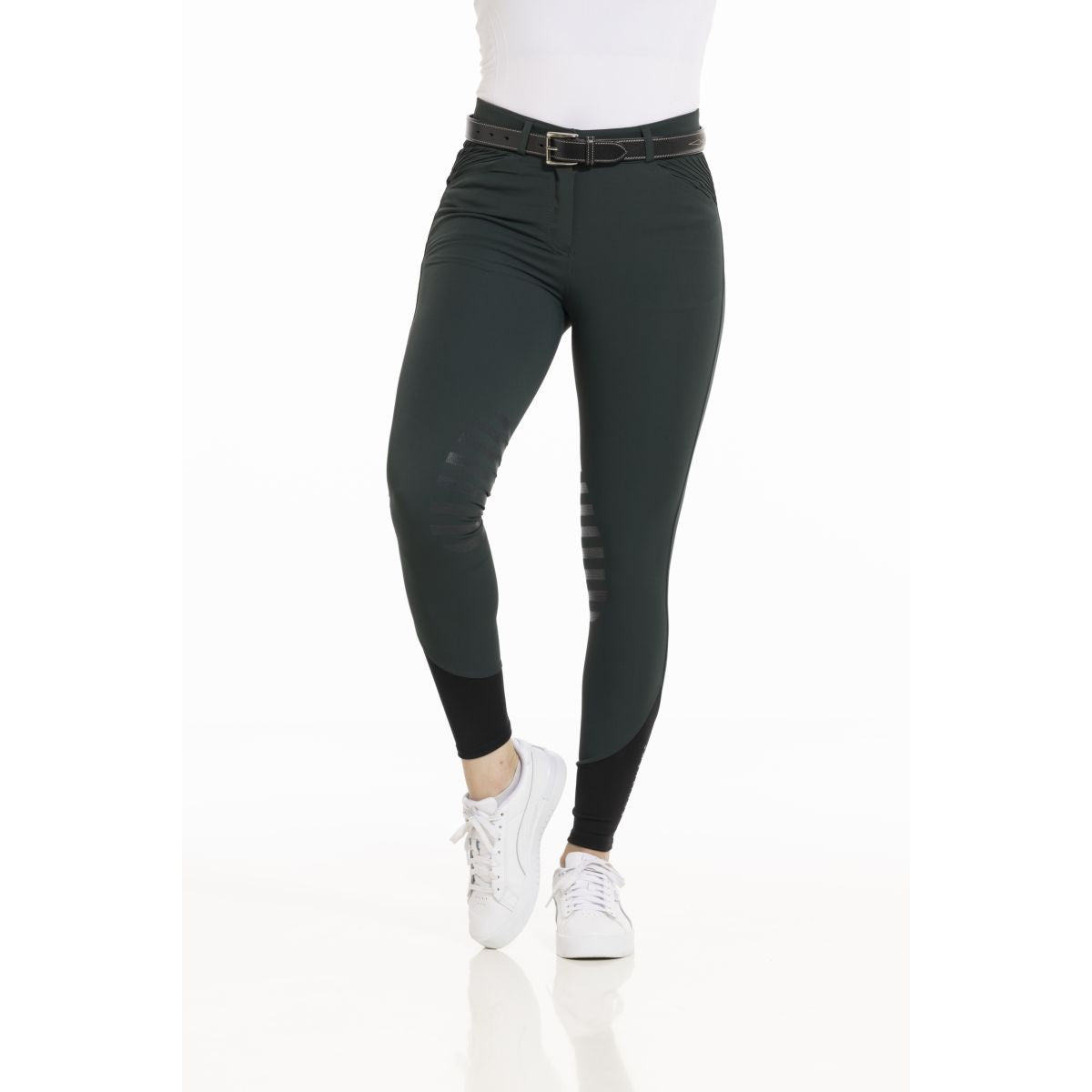 EQUITHÈME Pantalones Josephine Forest Green