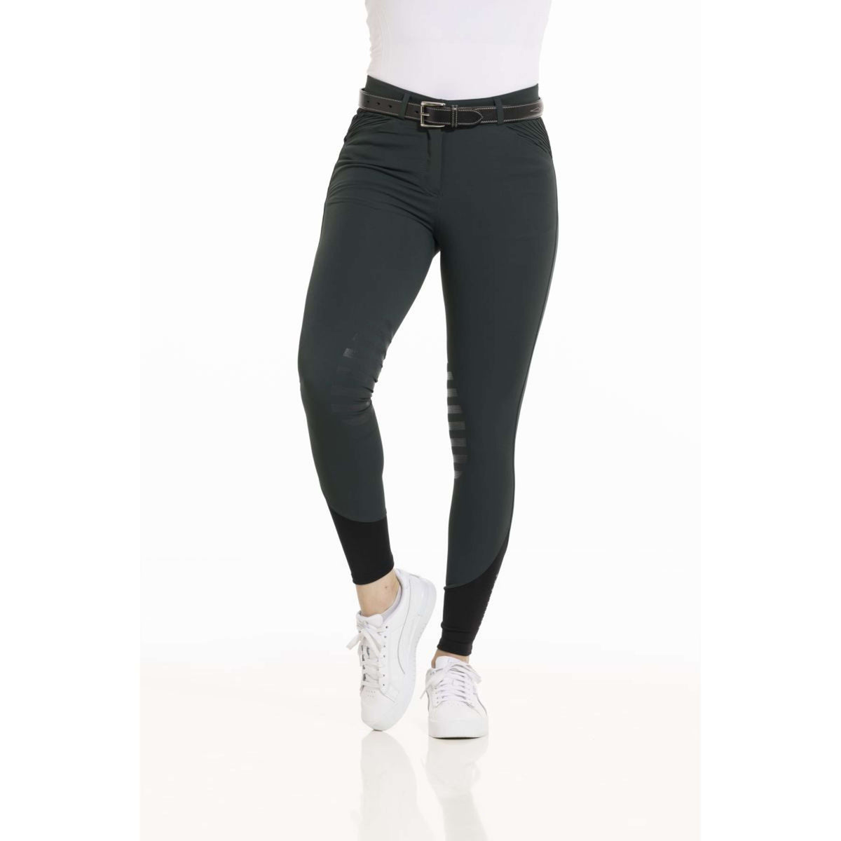 EQUITHÈME Pantalones Josephine Forest Green