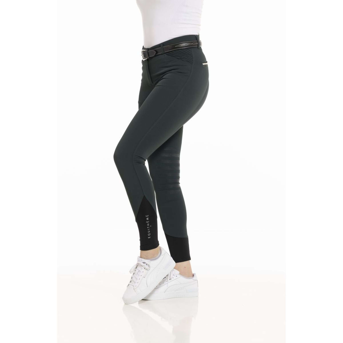 EQUITHÈME Pantalones Josephine Forest Green