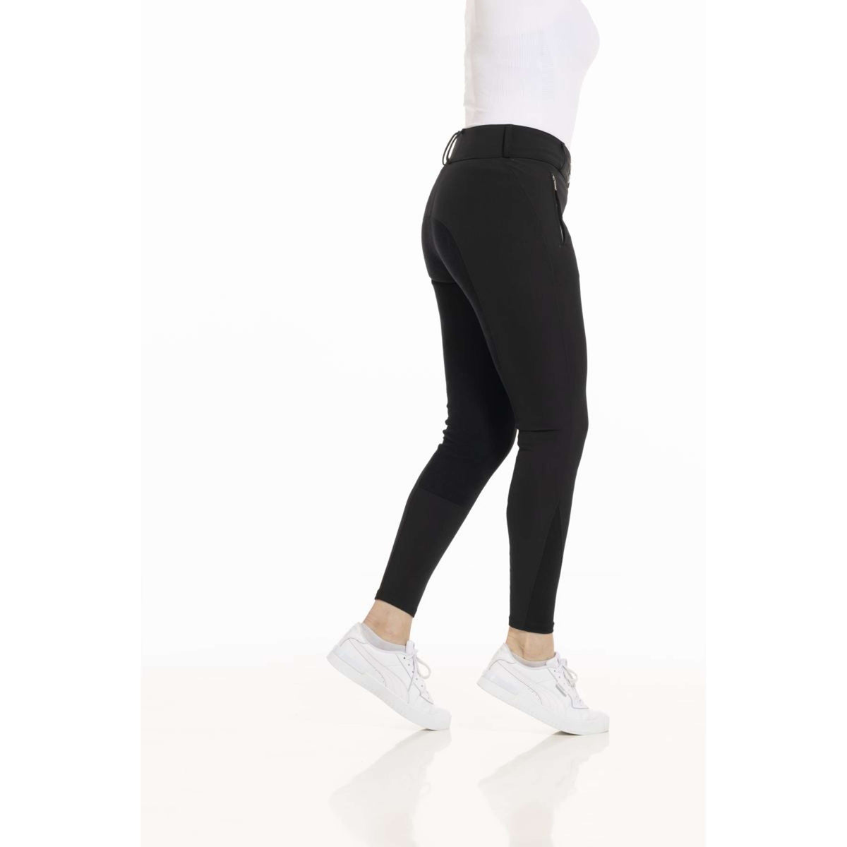 EQUITHÈME Pantalón de Equitación Nicole Negro