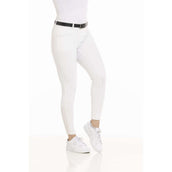 EQUITHÈME Pantalón de Equitación Claudine Blanco