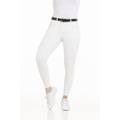 EQUITHÈME Pantalón de Equitación Claudine Blanco