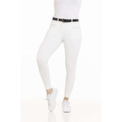 EQUITHÈME Pantalón de Equitación Claudine Blanco