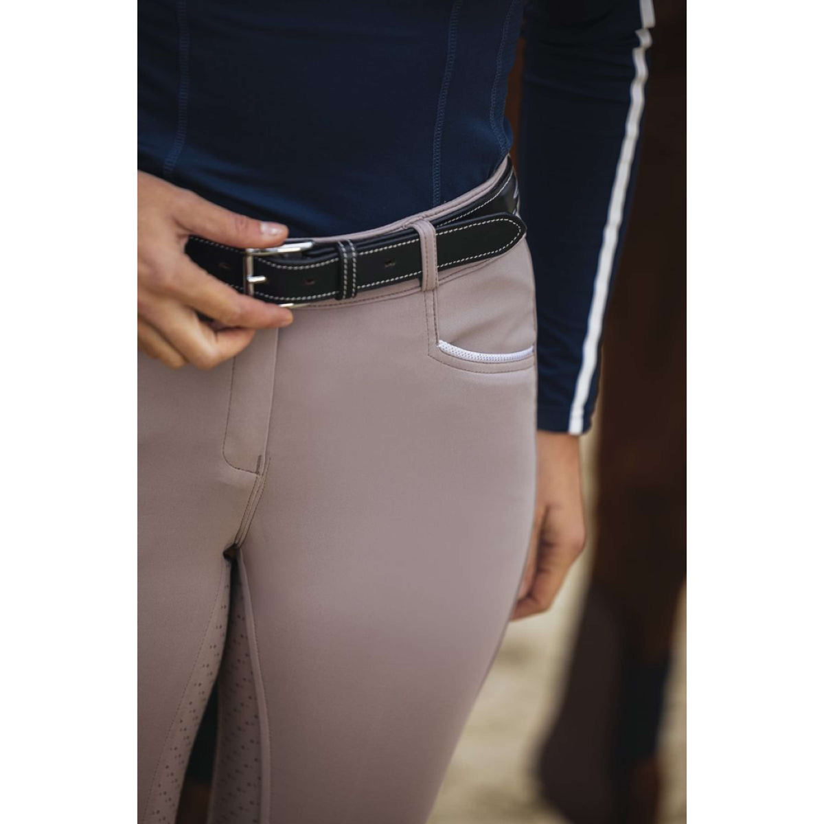 EQUITHÈME Pantalones Claudine Taupe