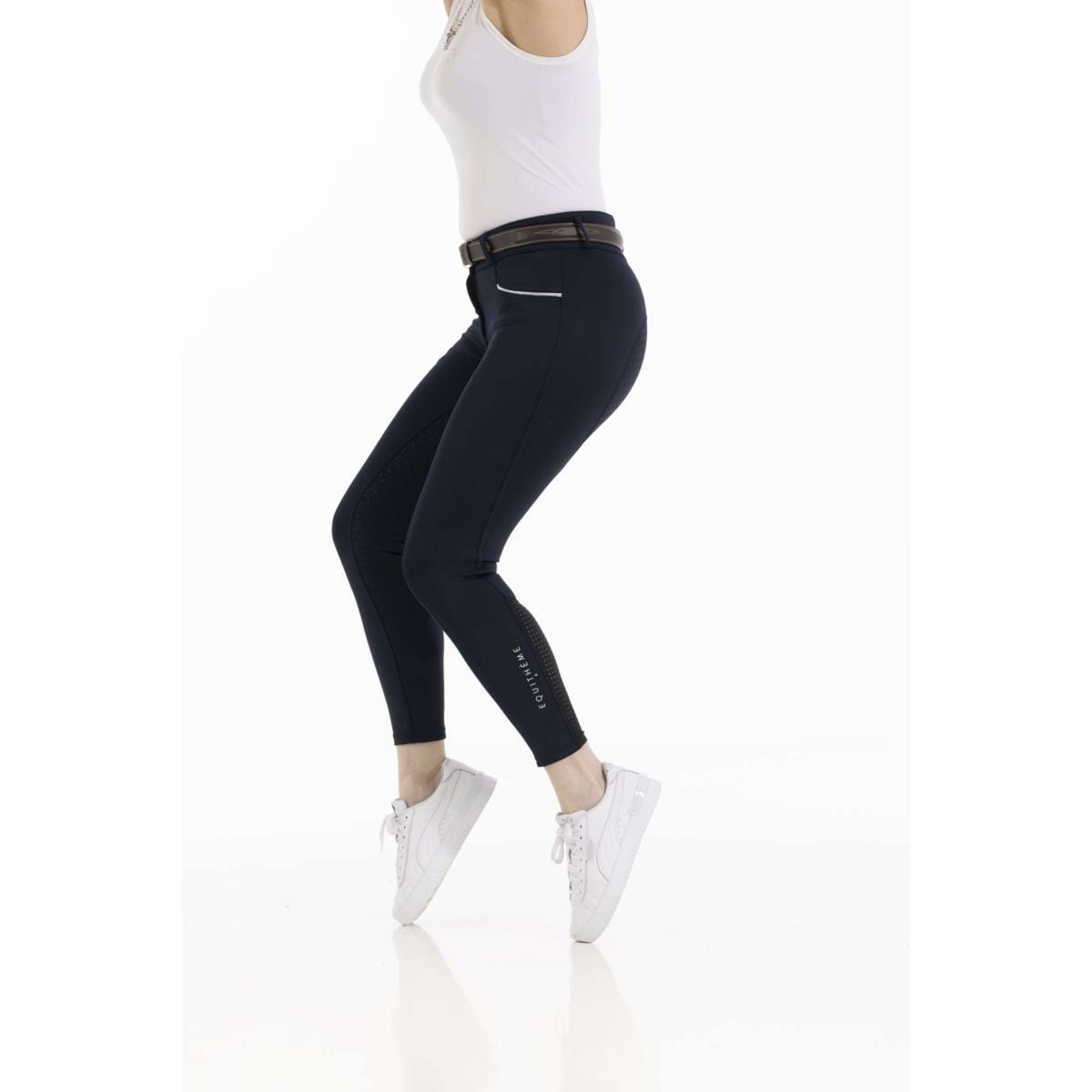 EQUITHÈME Pantalones Claudine Navy