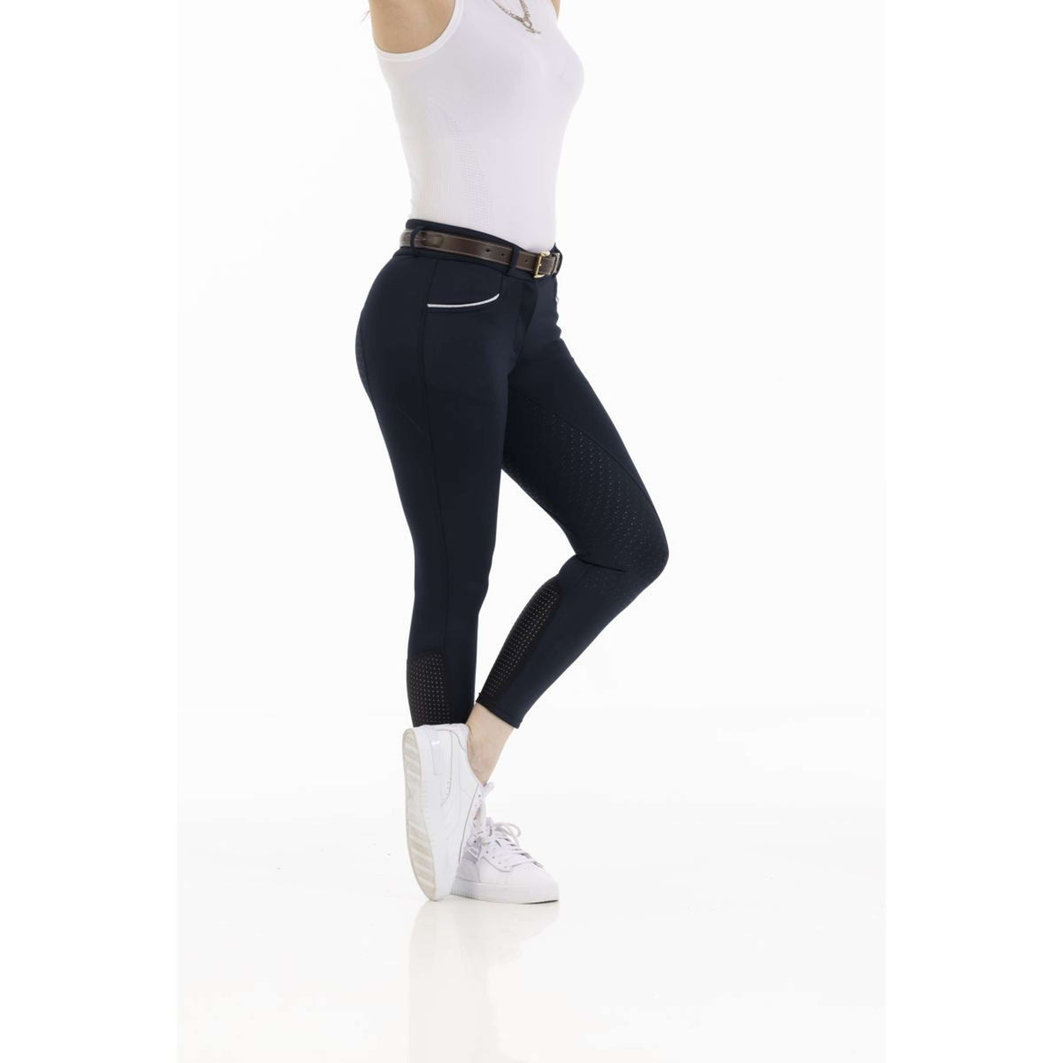 EQUITHÈME Pantalones Claudine Navy