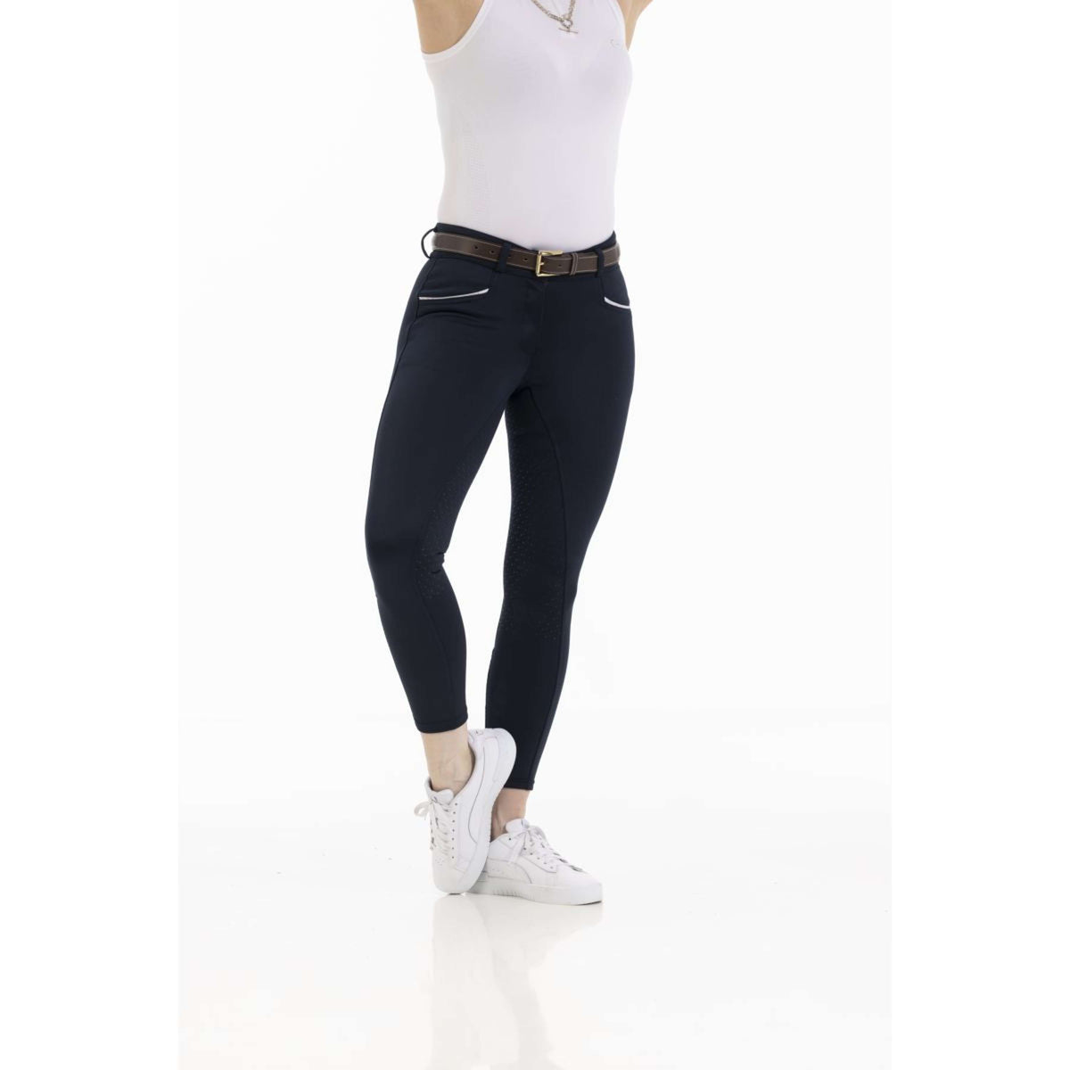 EQUITHÈME Pantalones Claudine Navy