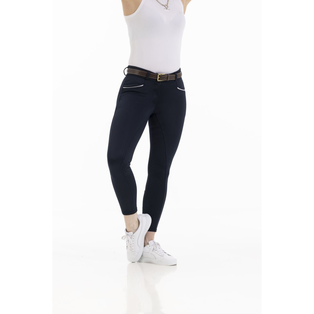 EQUITHÈME Pantalones Claudine Navy