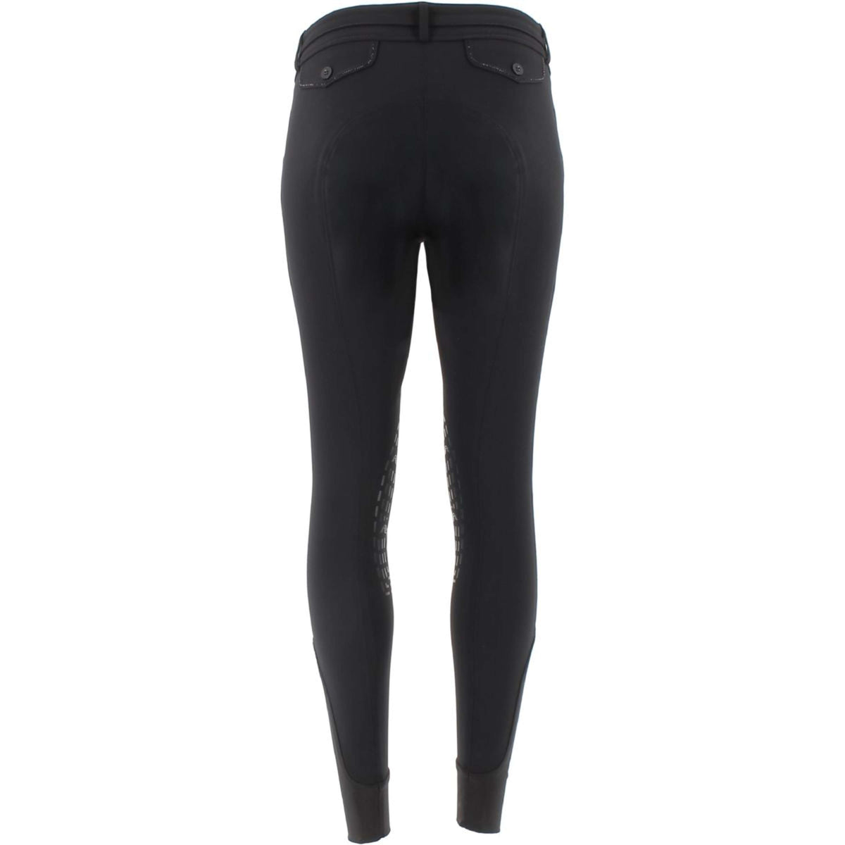 Pénélope Pantalón de Equitación Elegance Mujer Negro