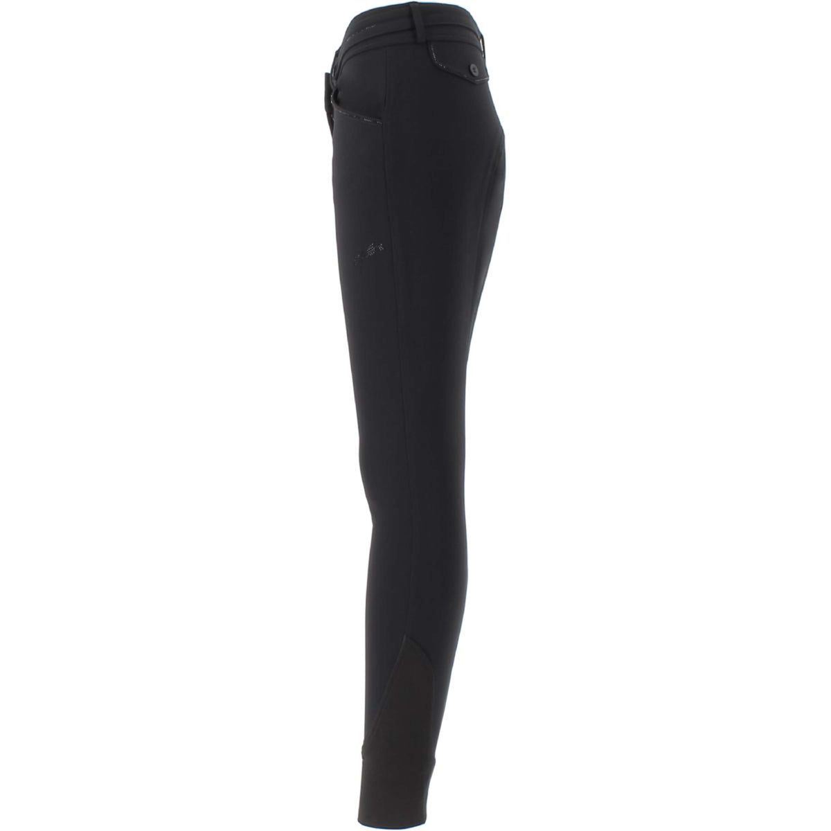 Pénélope Pantalón de Equitación Elegance Mujer Negro