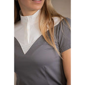 Pénélope Camiseta de Competición Las Honey Mangas Cortas Gris