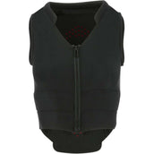 EQUITHÈME Protector de Espalda Red Adultos Negro Rojo