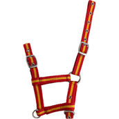 Norton Cabestro para Potro Ajustable Rojo/Amarillo/Rojo