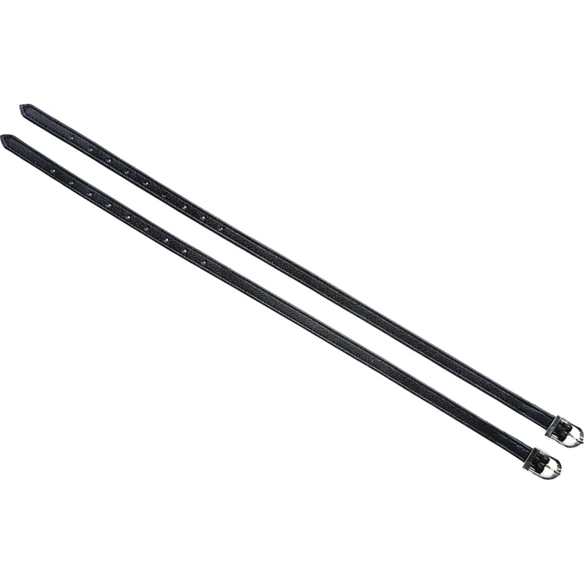 Norton Correas para espuelas Pro Synthetisch Negro