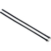 Norton Correas para espuelas Pro Synthetisch Negro