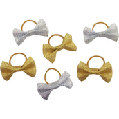EQUITHÈME Cintas para Trenzas Glitter Oro