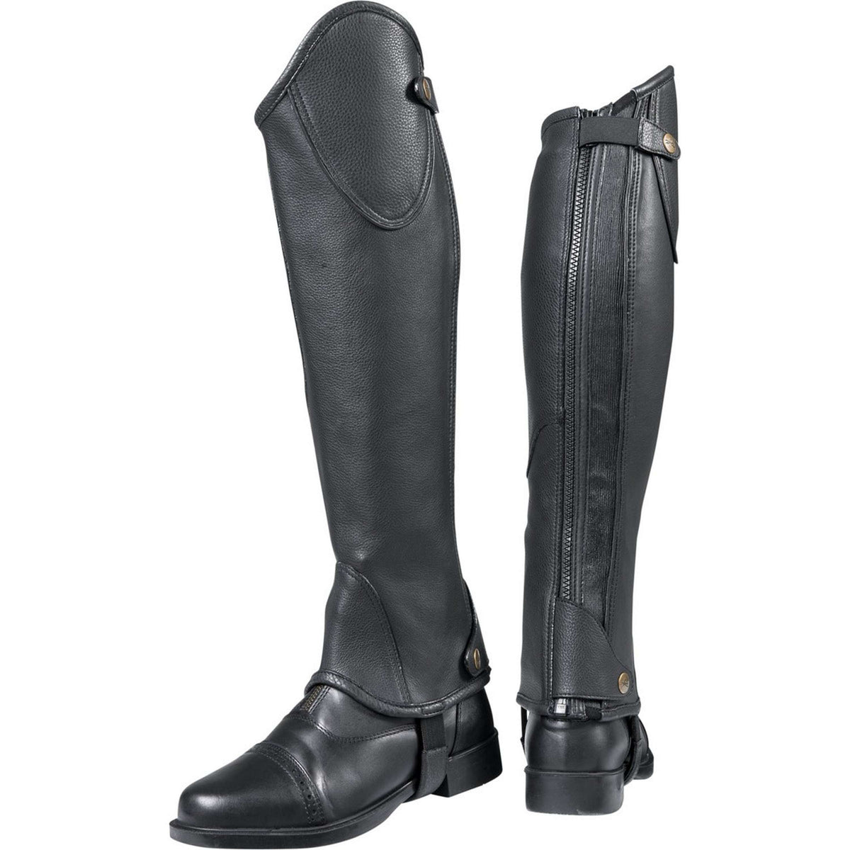 EQUITHÈME Chaps Premium Eje estándar Negro