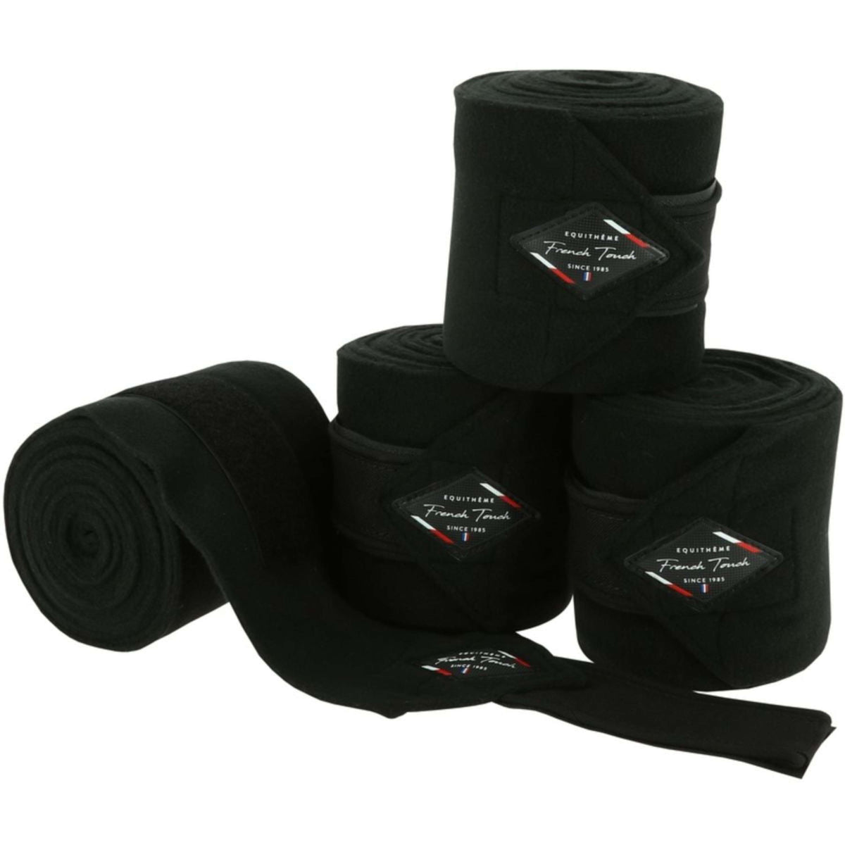 EQUITHÈME Vendajes French Touch Negro