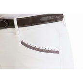 EQUITHÈME Pantalón de Equitación Kim Organic Cotton Blanco