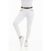 EQUITHÈME Pantalón de Equitación Kim Organic Cotton Blanco