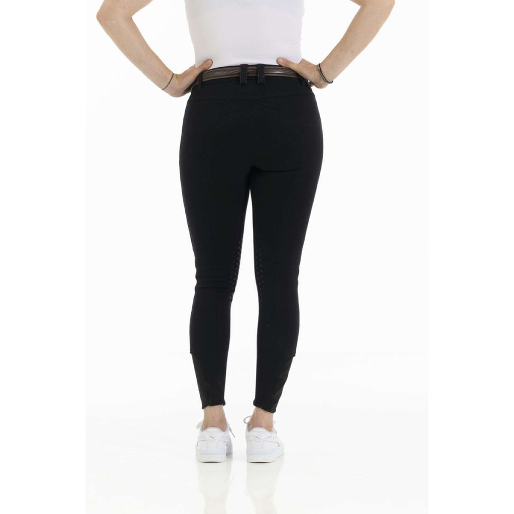 EQUITHÈME Pantalón de Equitación Kim Organic Cotton Negro