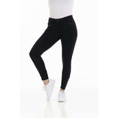 EQUITHÈME Pantalón de Equitación Kim Organic Cotton Negro