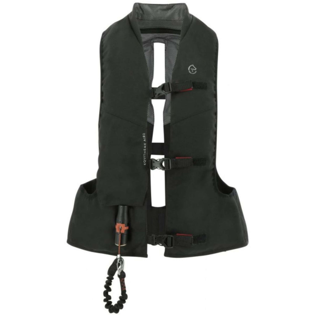 EQUITHÈME Airbag Air 2 Adultos Negro