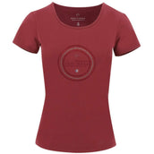 EQUITHÈME T-Shirt Anna Mujer Cherry