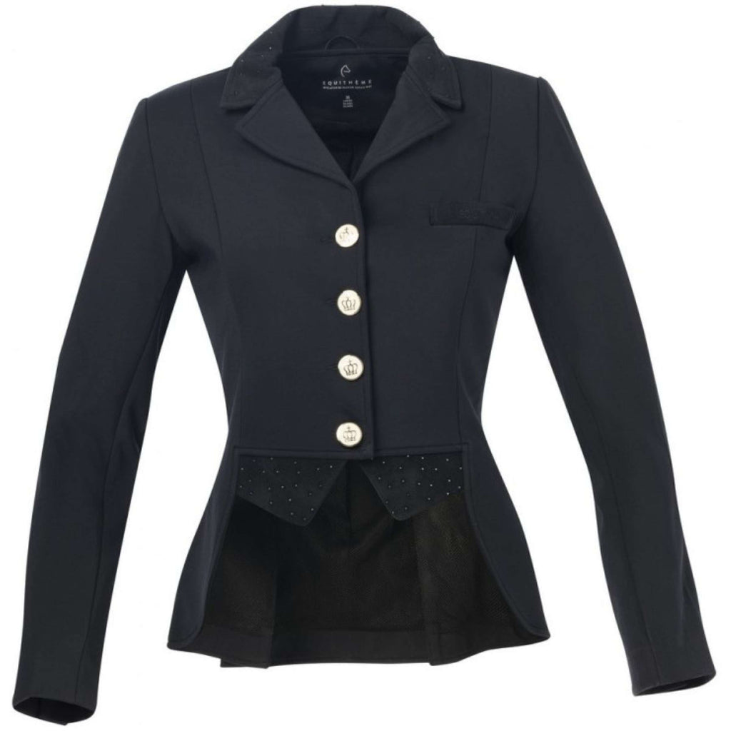 EQUITHÈME Chaqueta de Competición Doma Corta Negro