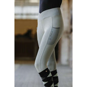 EQUITHÈME Legging de Equitación Flora Verde salvia
