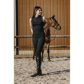 EQUITHÈME Legging de Equitación Flora Negro