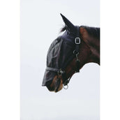 EQUITHÈME Cabestro con Máscara Mesh Negro