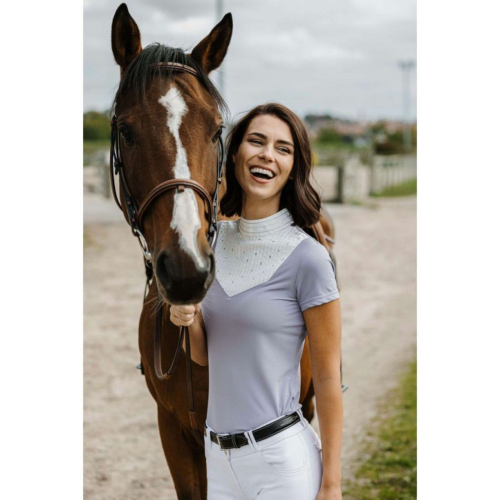 EQUITHÈME Polo Lerma Mujer Morado