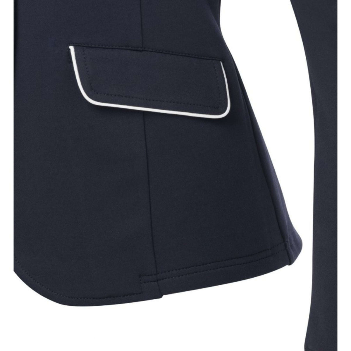 EQUITHÈME Chaqueta de Competición Soft Classic Azul marino/Blanco
