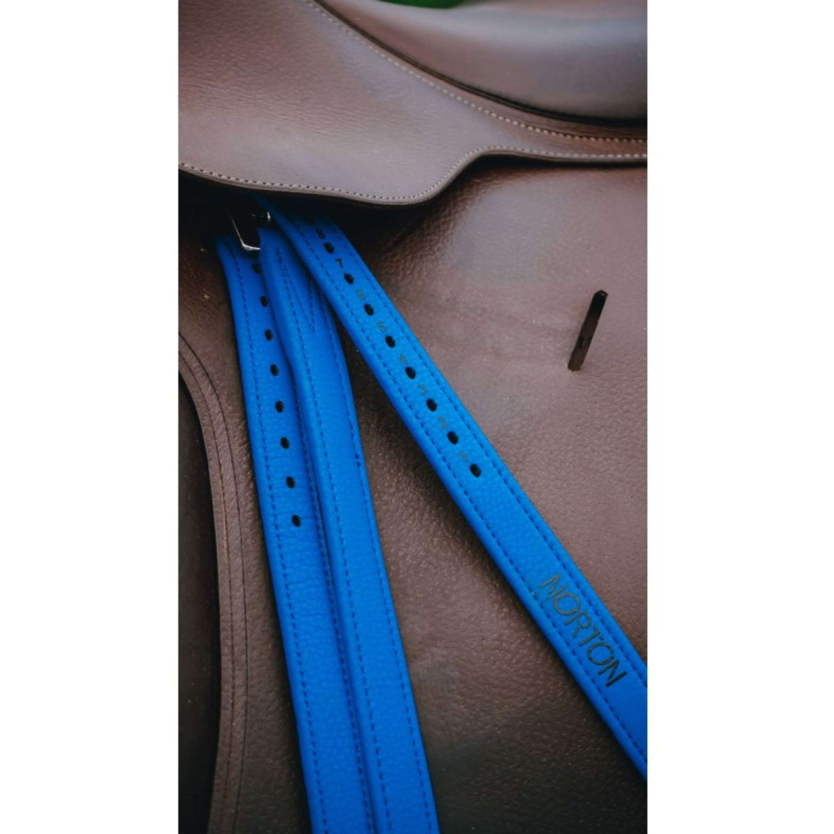 Norton Correas de estribo Azul Real