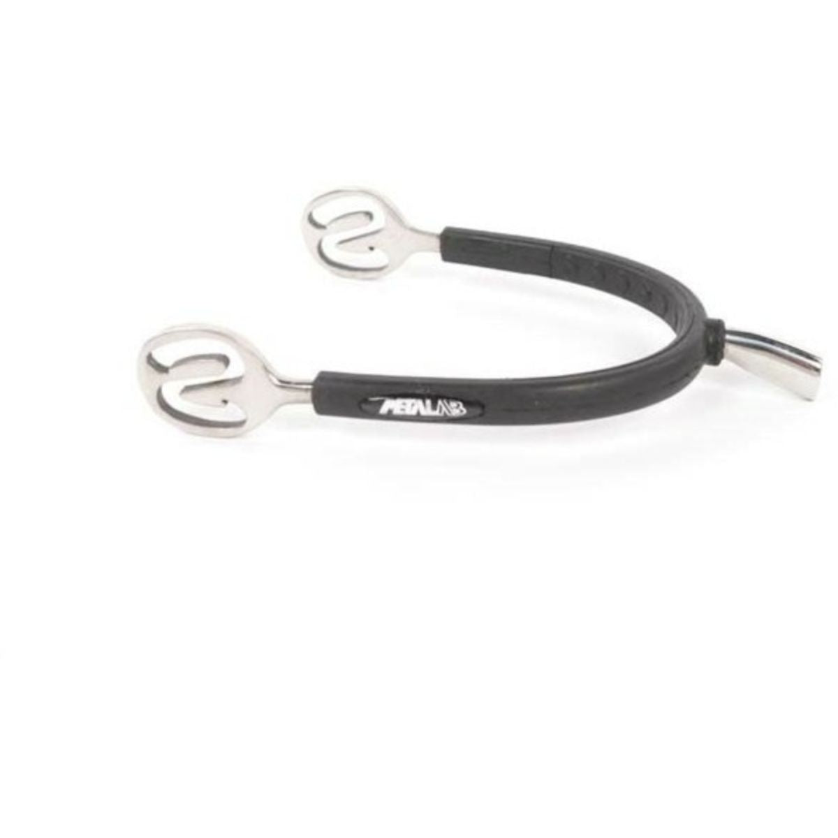 Metalab Sporen Prince de Galles 20mm Acero inoxidable con goma Negro