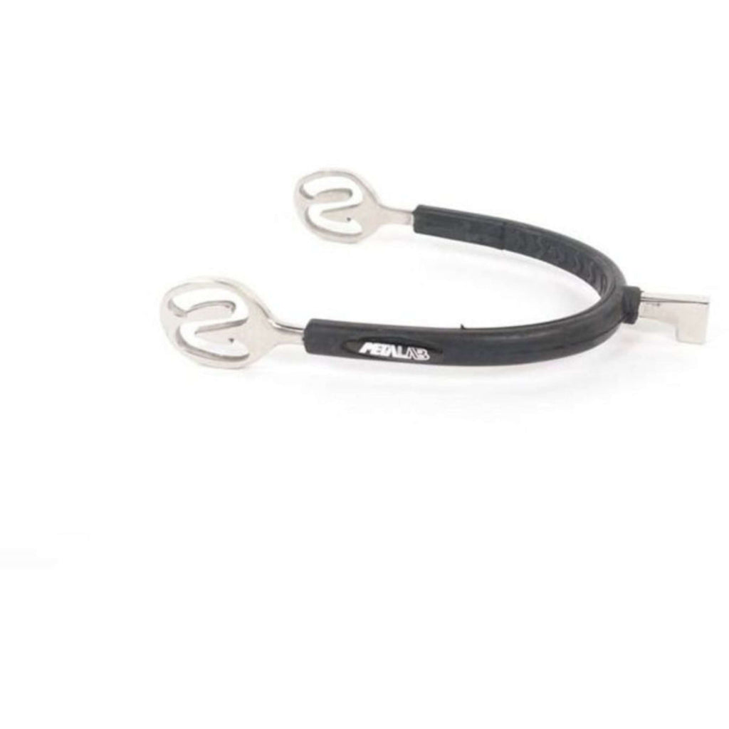 Metalab Espuelas Martillo SS 15mm Botón Negro