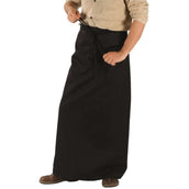 Norton Delantal de Conducción Impermeable Negro