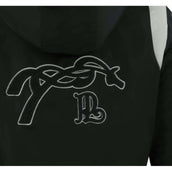 Pénélope Sudadera con capucha y cremallera Lyon University Azul marino/Blanco roto