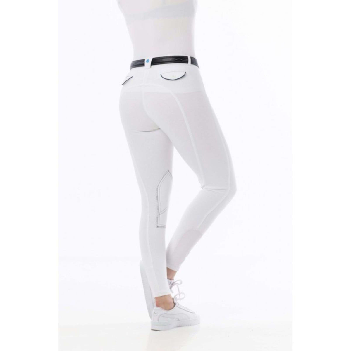 Riding World Pantalón de Equitación Alexandrie Mujer Blanco