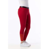 Riding World Pantalón de Equitación Alexandrie Mujer Rojo