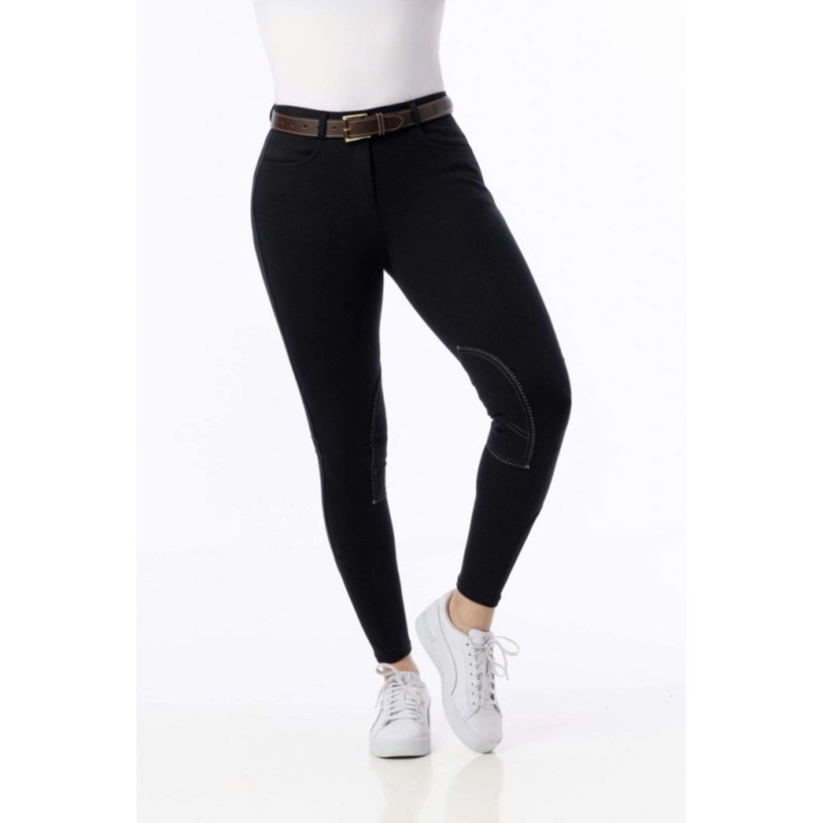 Riding World Pantalón de Equitación Alexandrie Mujer Negro Riding World Pantalón de Equitación Alexandrie Mujer Negro