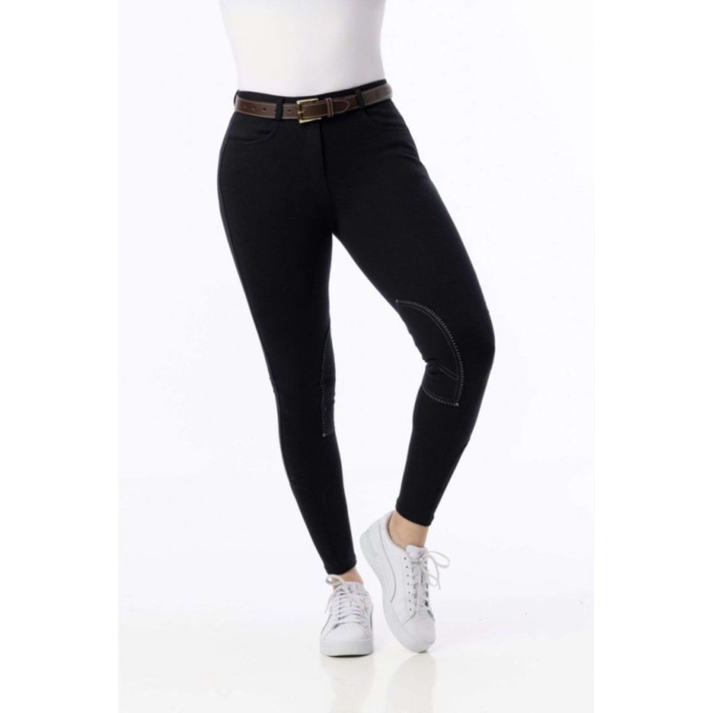 Riding World Pantalón de Equitación Alexandrie Mujer Negro