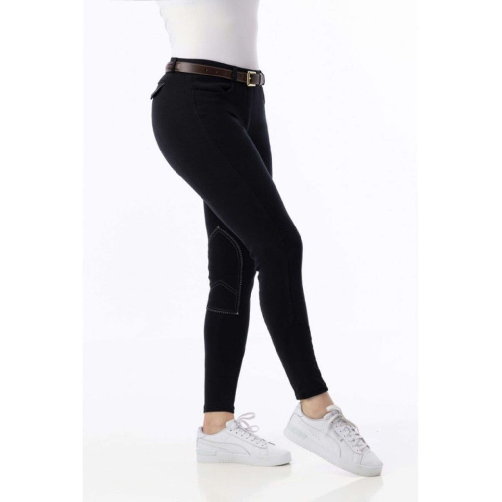 Riding World Pantalón de Equitación Alexandrie Mujer Negro