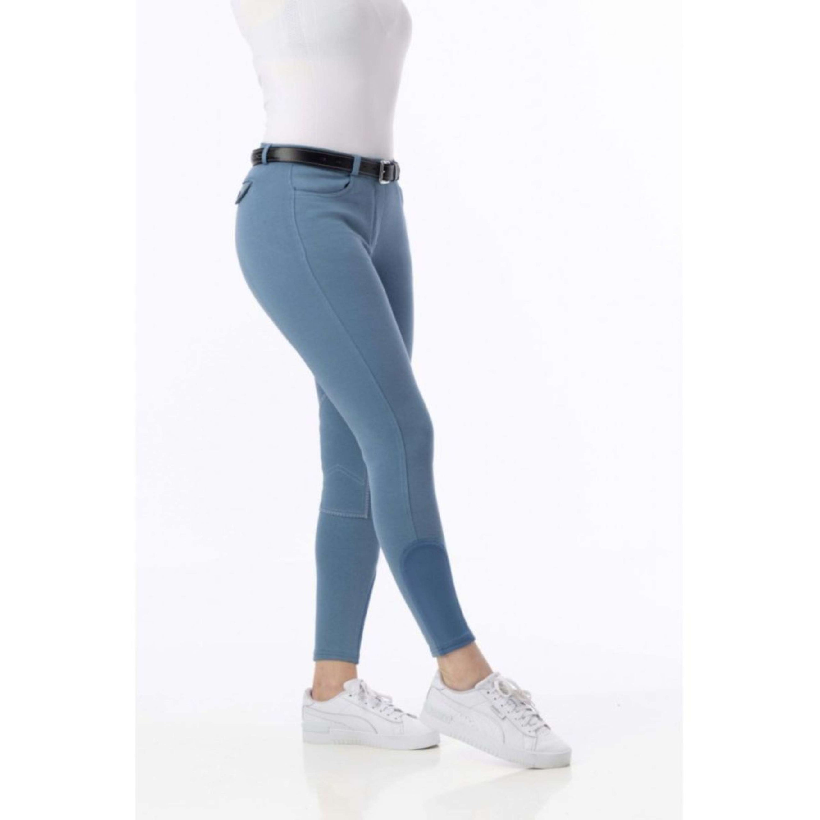Riding World Pantalón de Equitación Alexandrie Mujer Azul Riding World Pantalón de Equitación Alexandrie Mujer Azul
